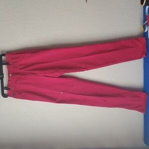 VTG Wrangler Silver Lake red bareback jeans 11/12 x 34 (have been hemmed)